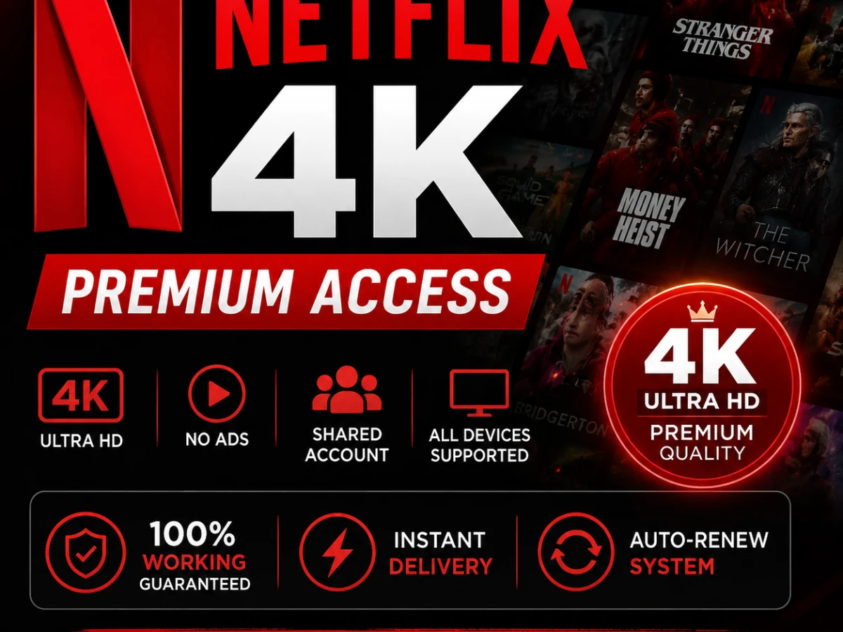 Netflix Keys 1 Year